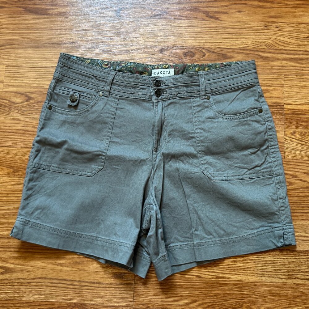 Dakota Blue Mid-Rise Soft Stretch Shorts